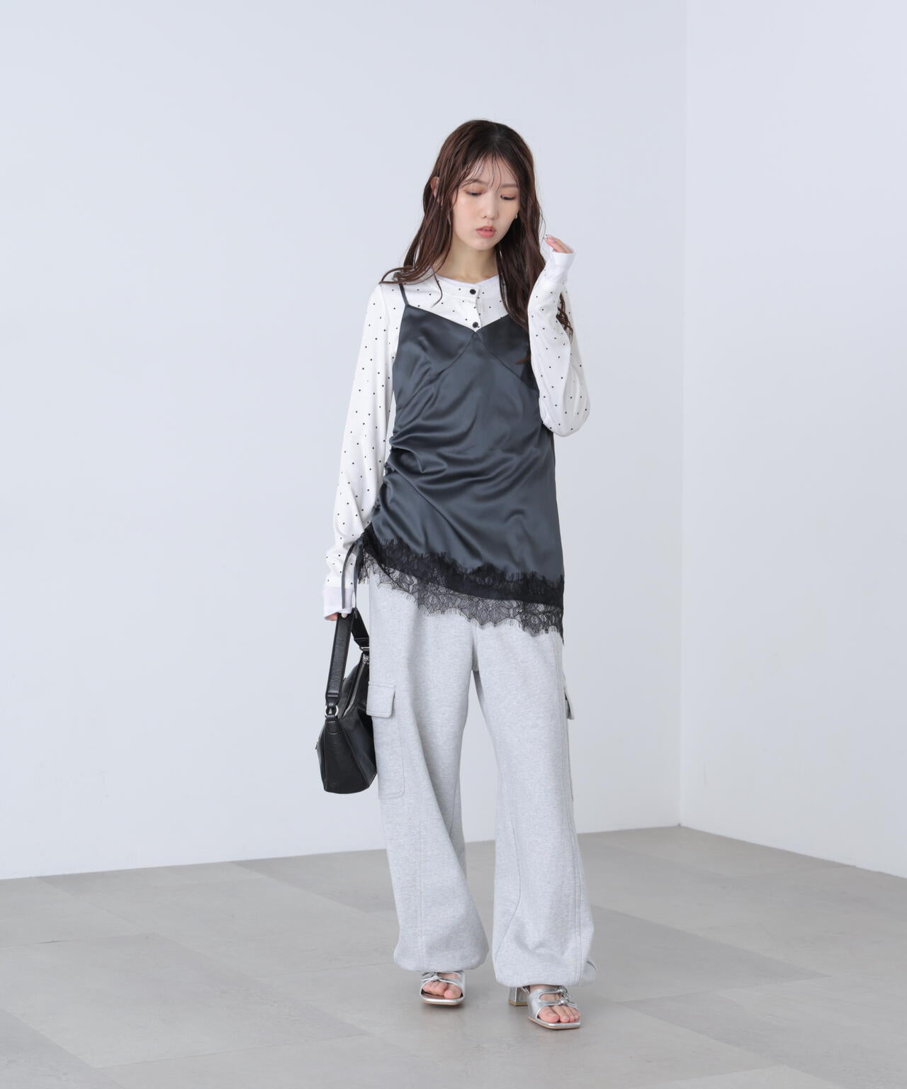 162cm 着用サイズ:FR