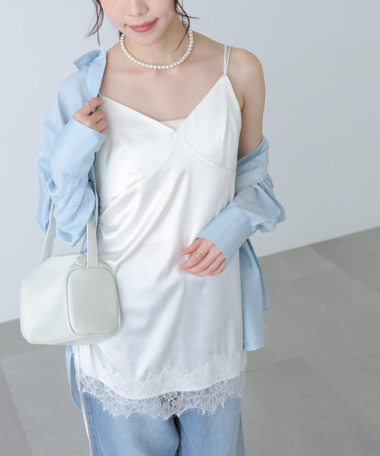 162cm 着用サイズ:FR