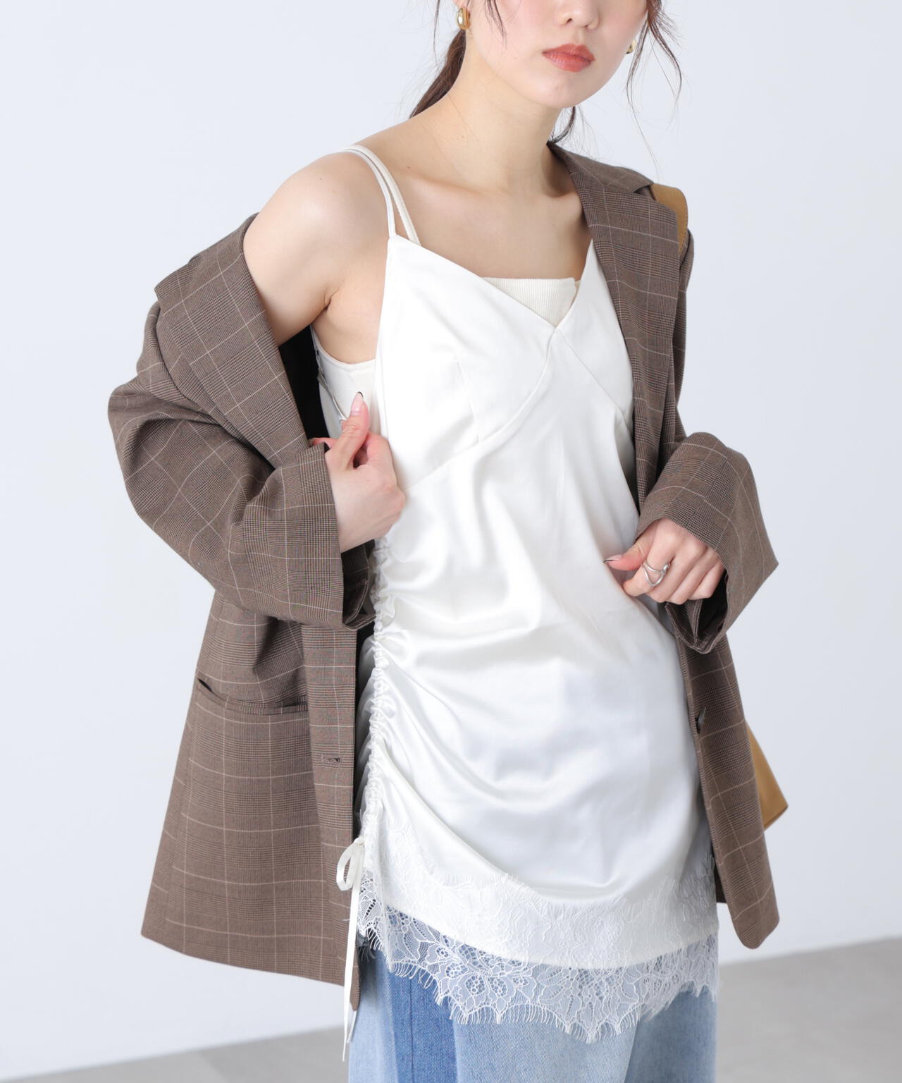 162cm 着用サイズ:FR