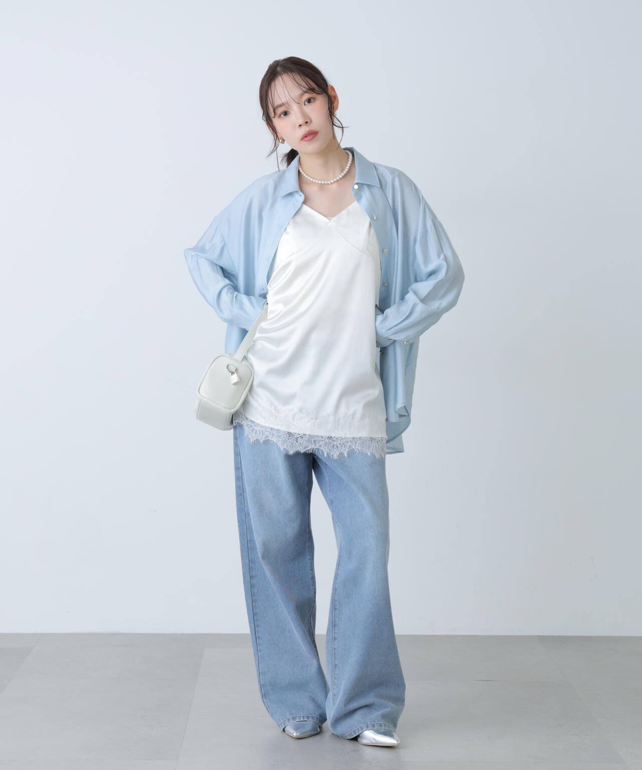162cm 着用サイズ:FR
