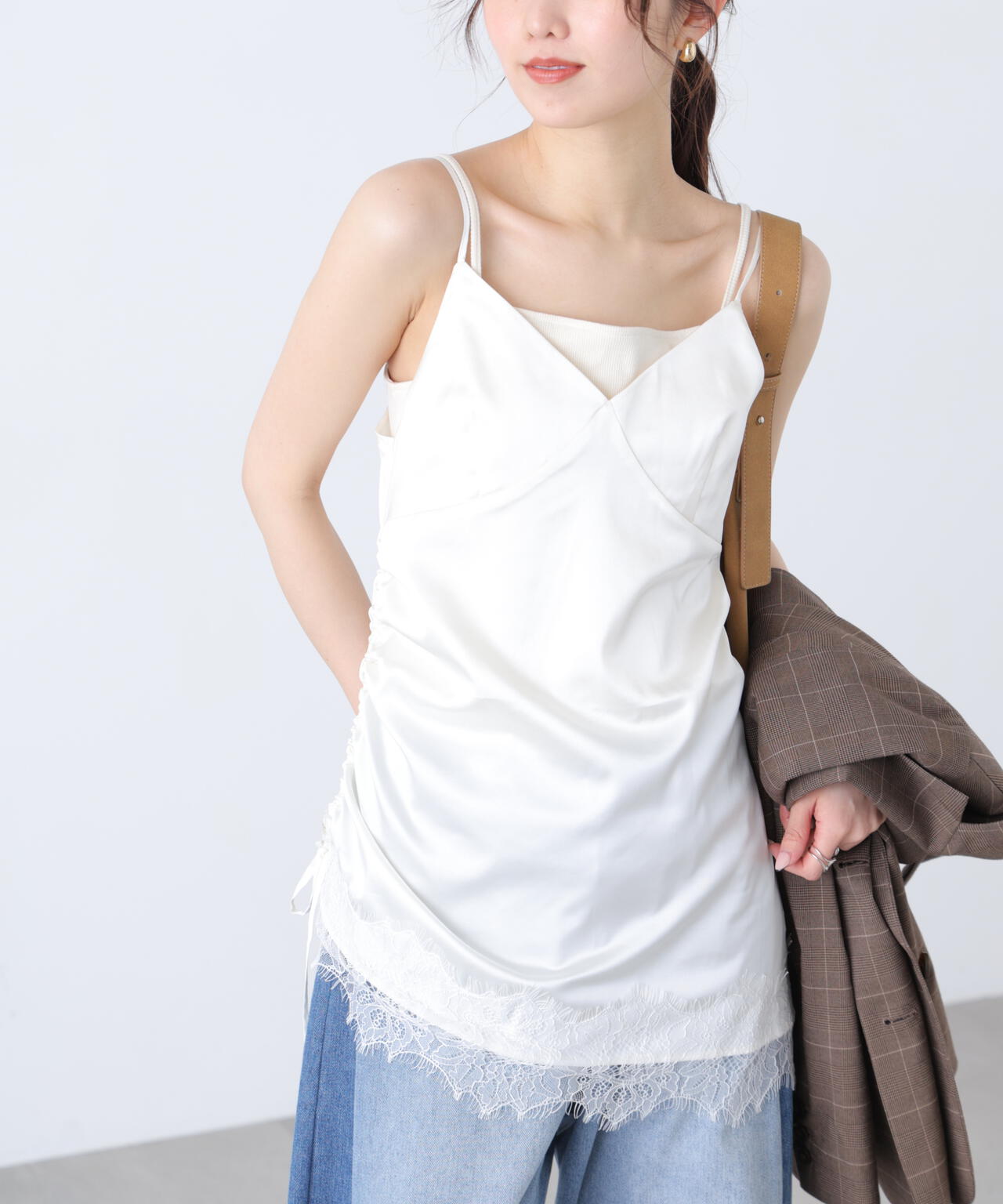 162cm 着用サイズ:FR