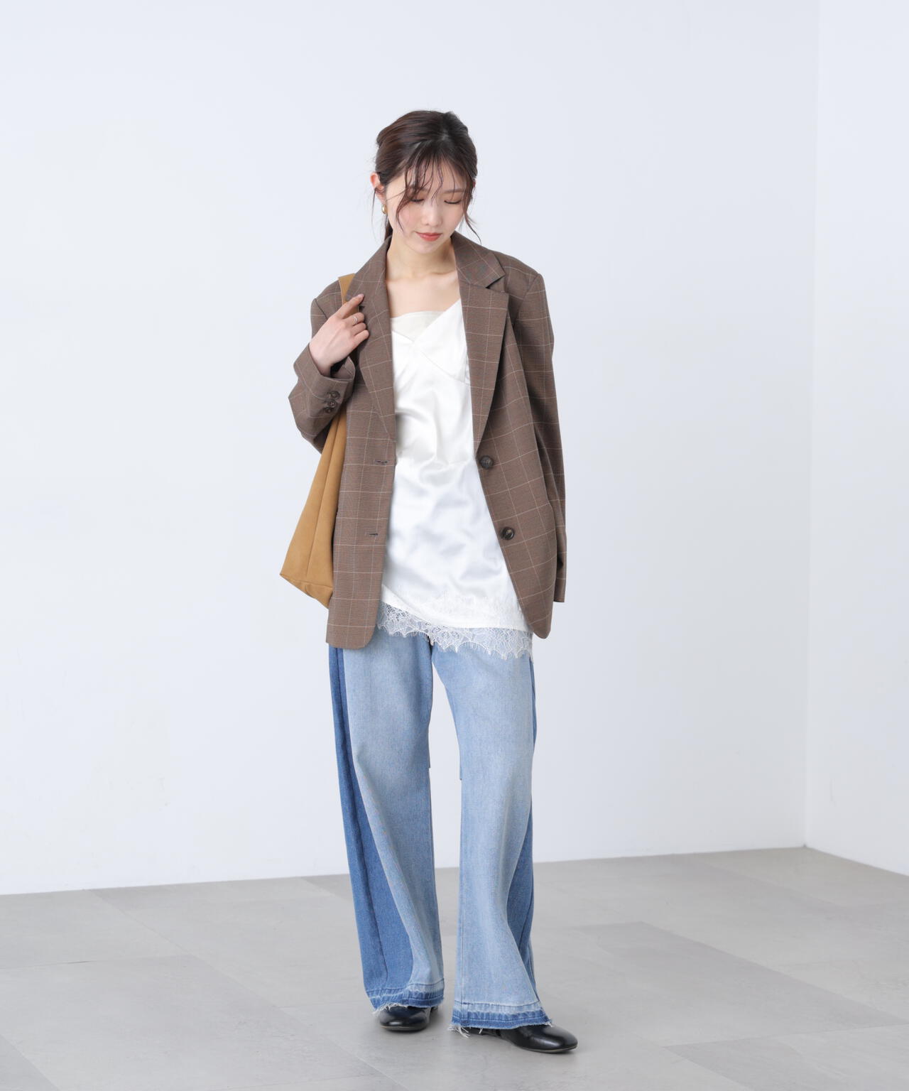 162cm 着用サイズ:FR