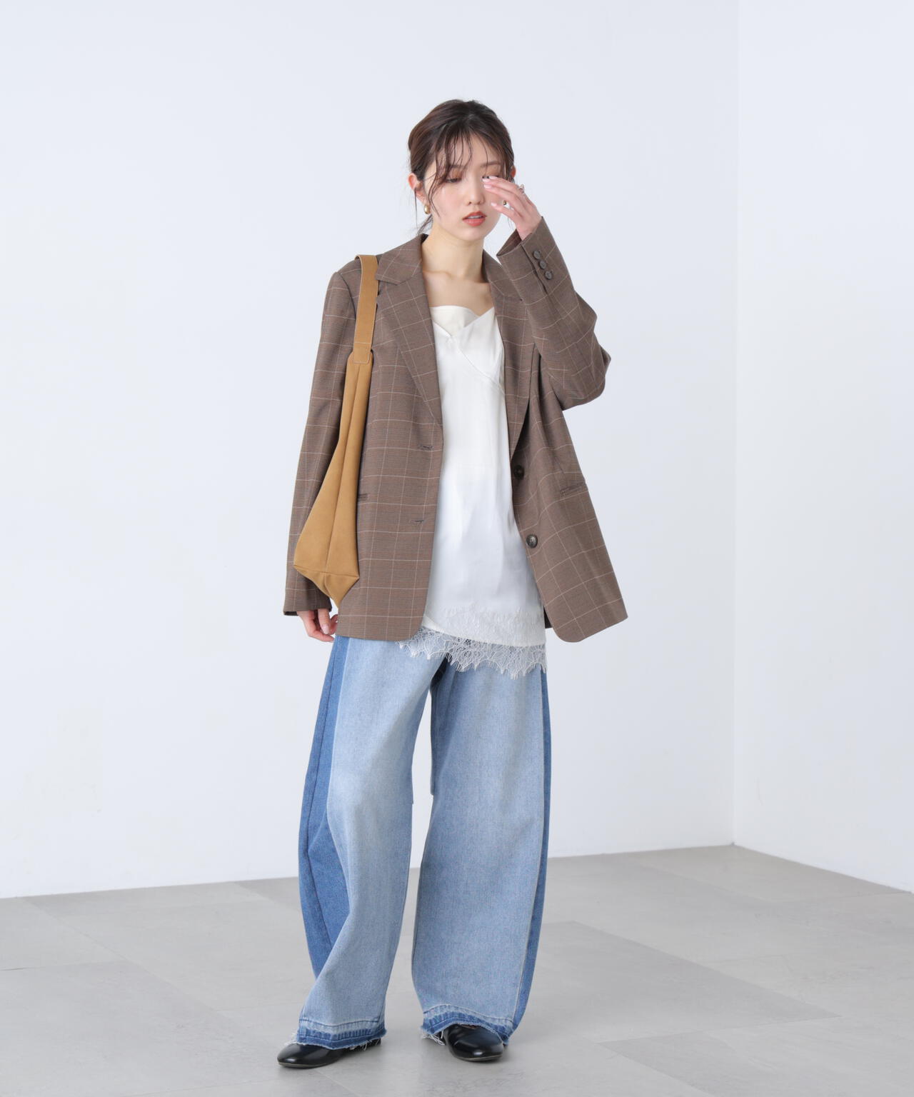 162cm 着用サイズ:FR