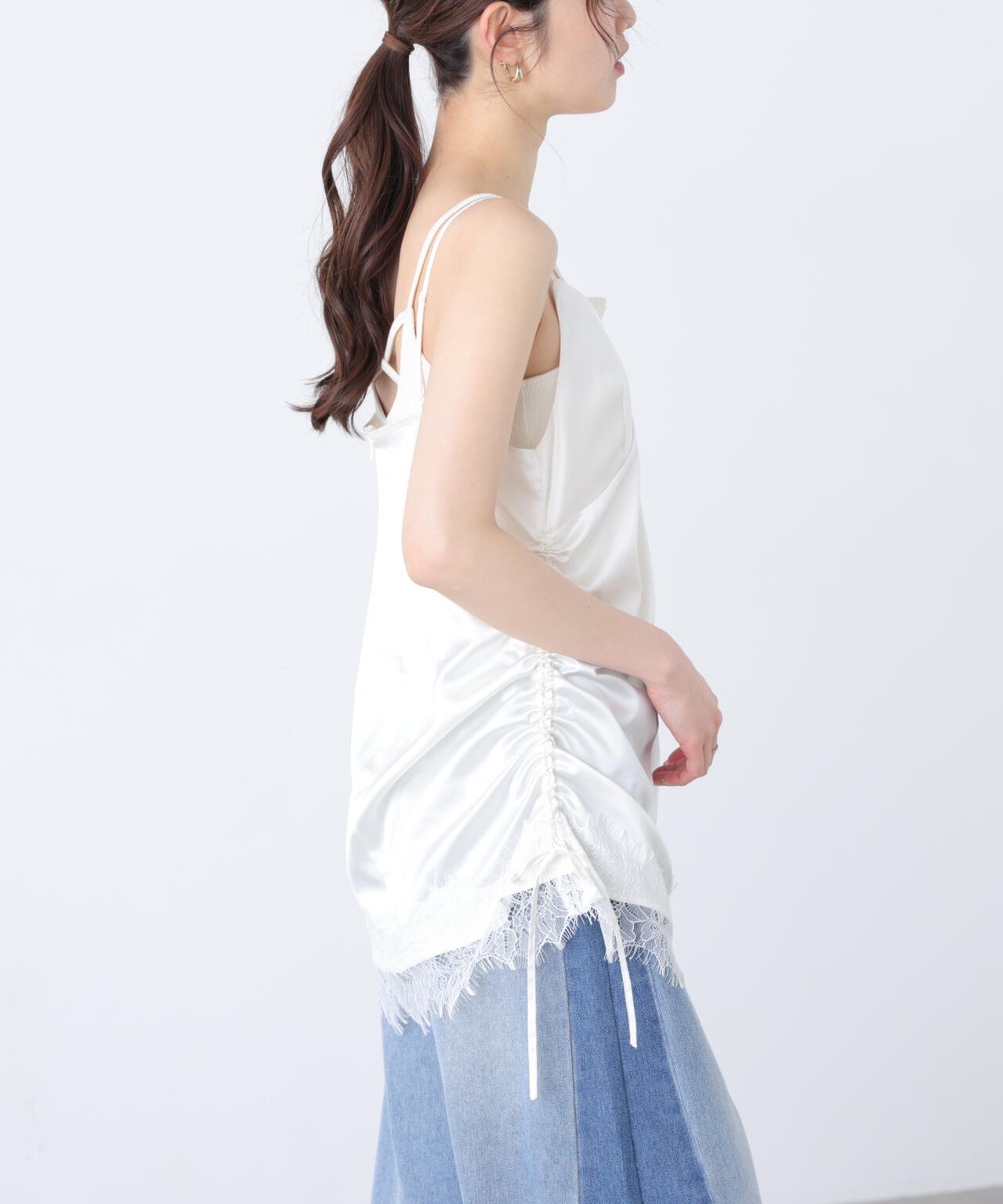 162cm 着用サイズ:FR