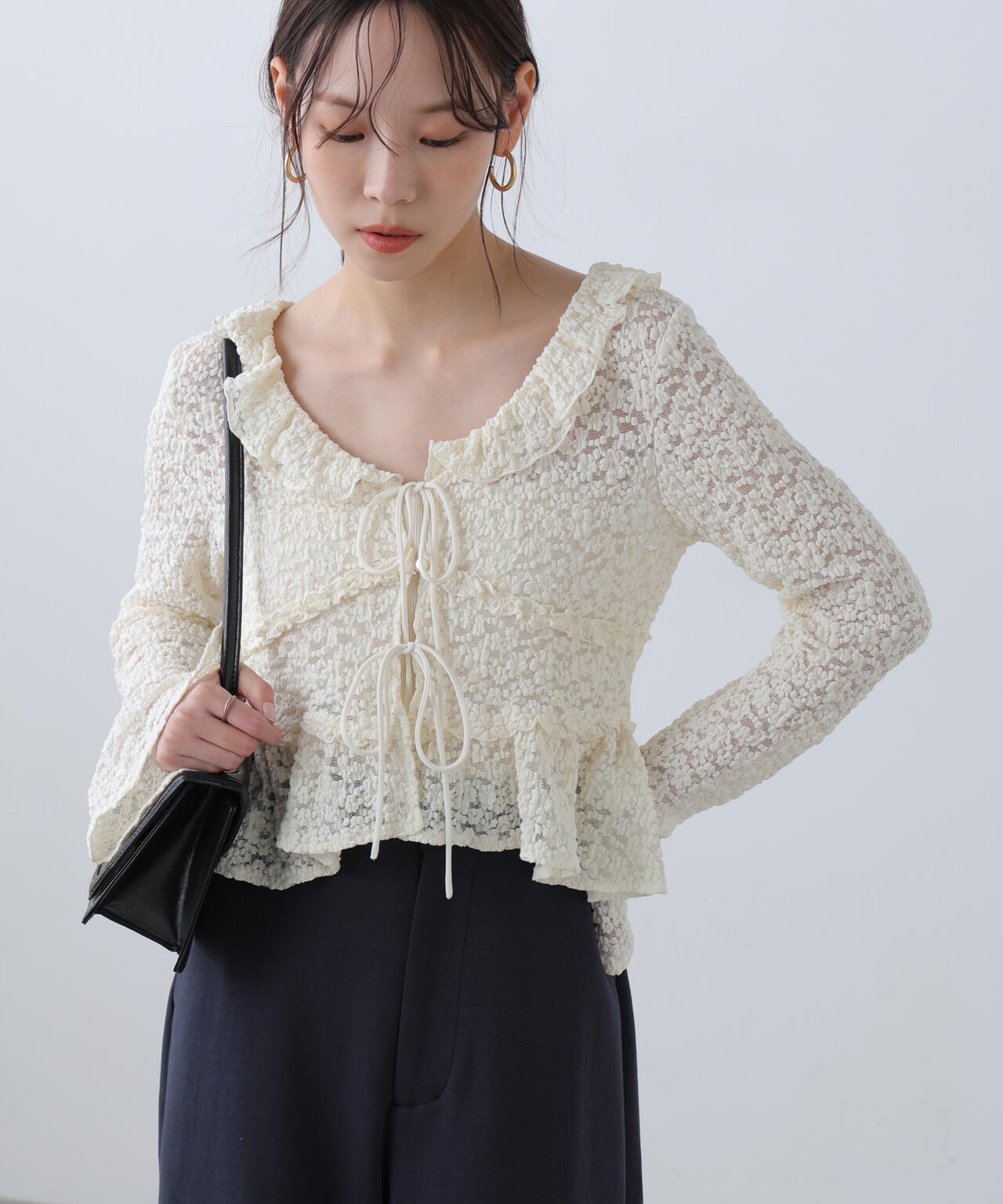 164cm 着用サイズ:FR