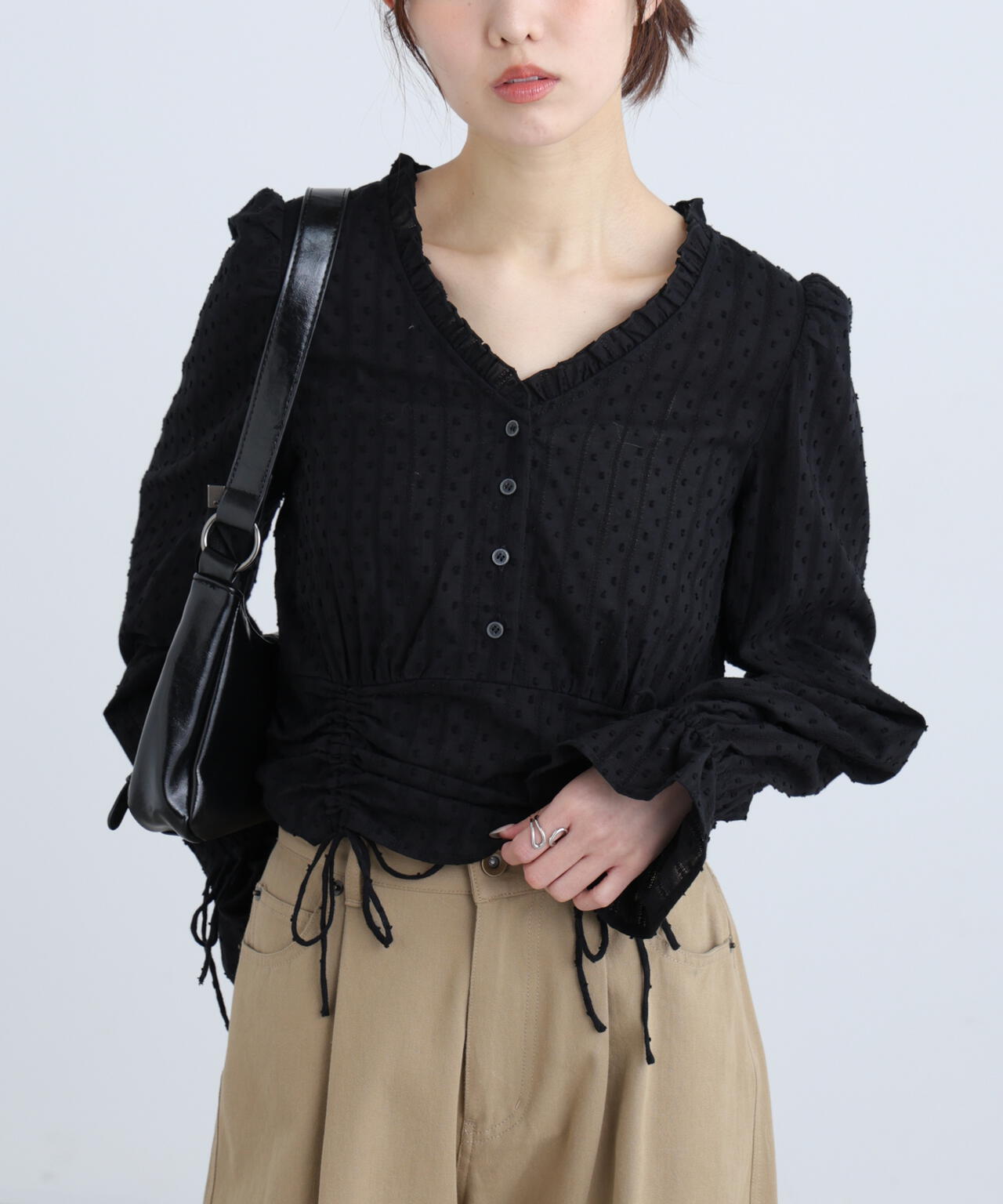 162cm 着用サイズ:FR