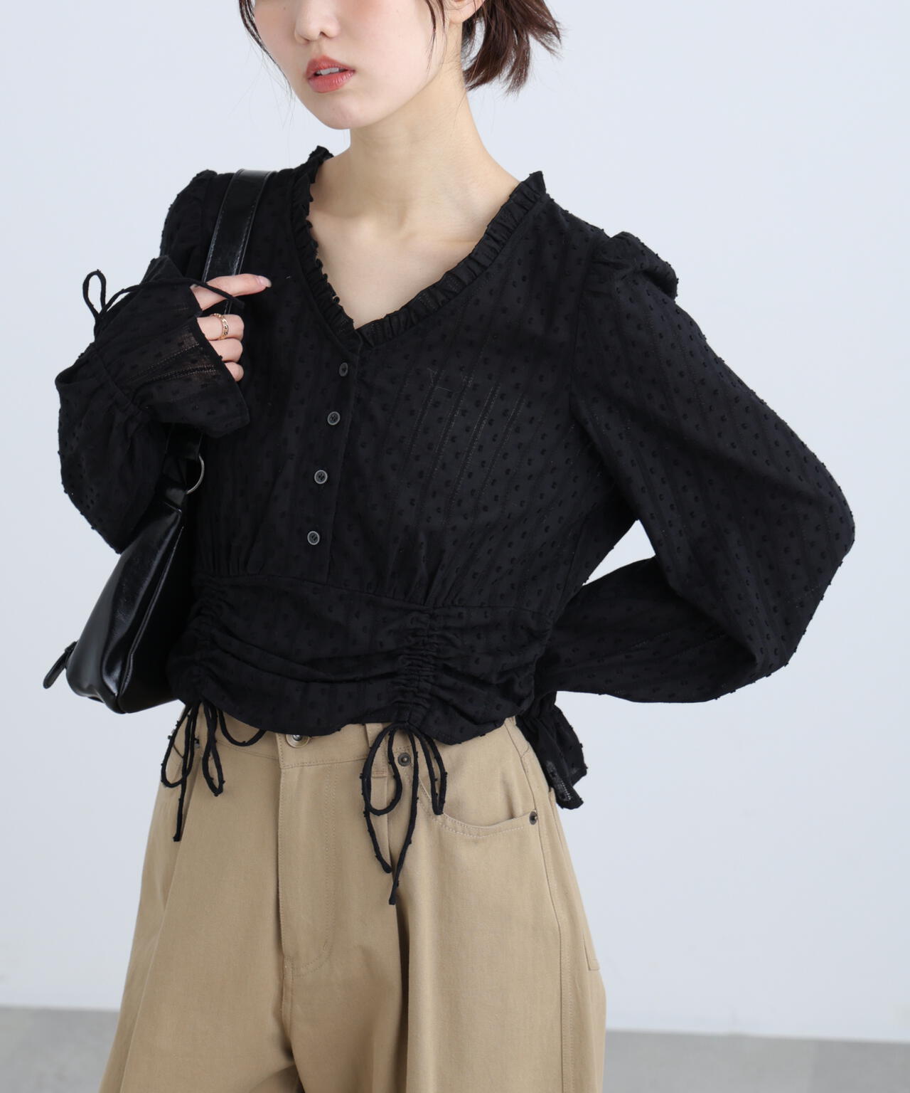 162cm 着用サイズ:FR