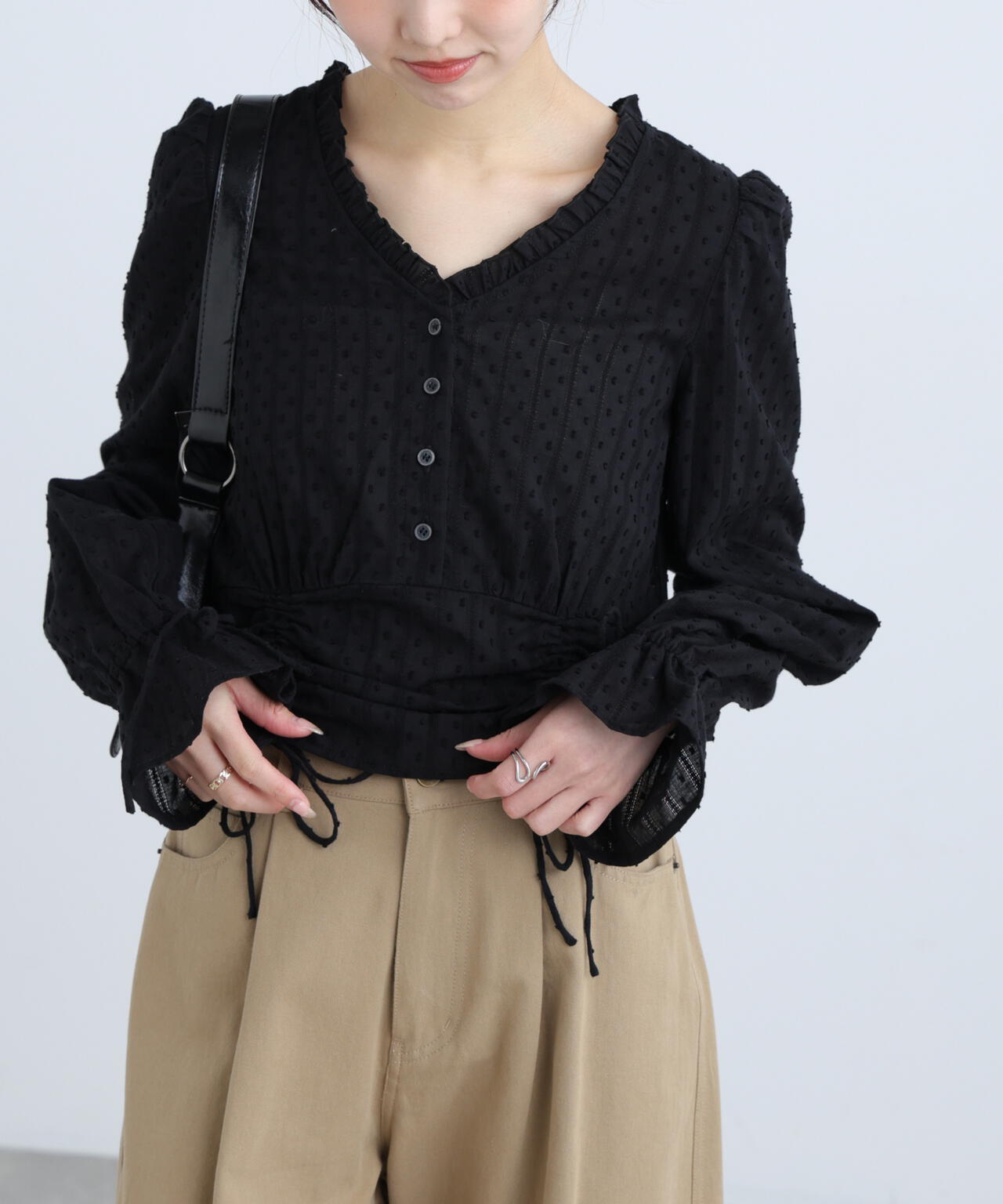 162cm 着用サイズ:FR