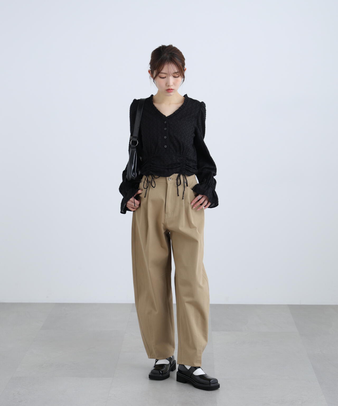 162cm 着用サイズ:FR