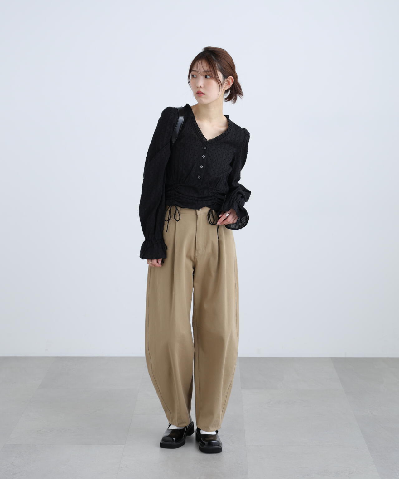 162cm 着用サイズ:FR