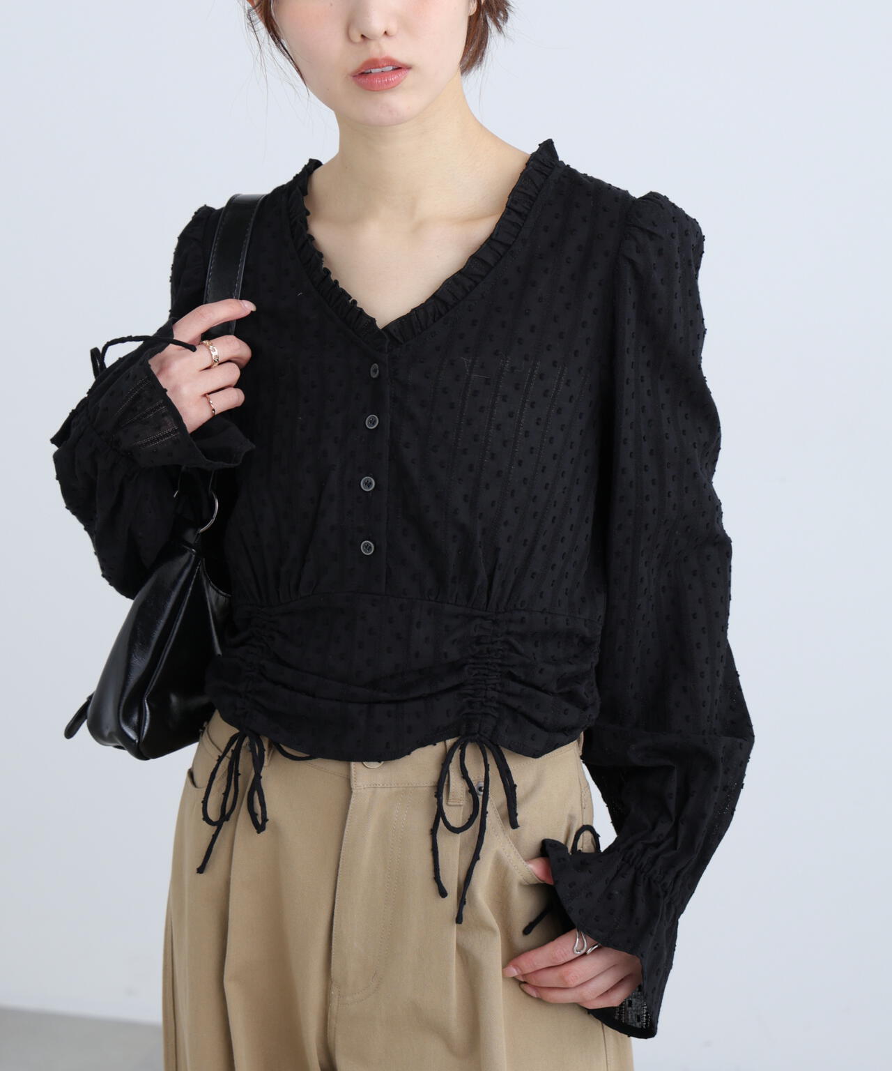 162cm 着用サイズ:FR