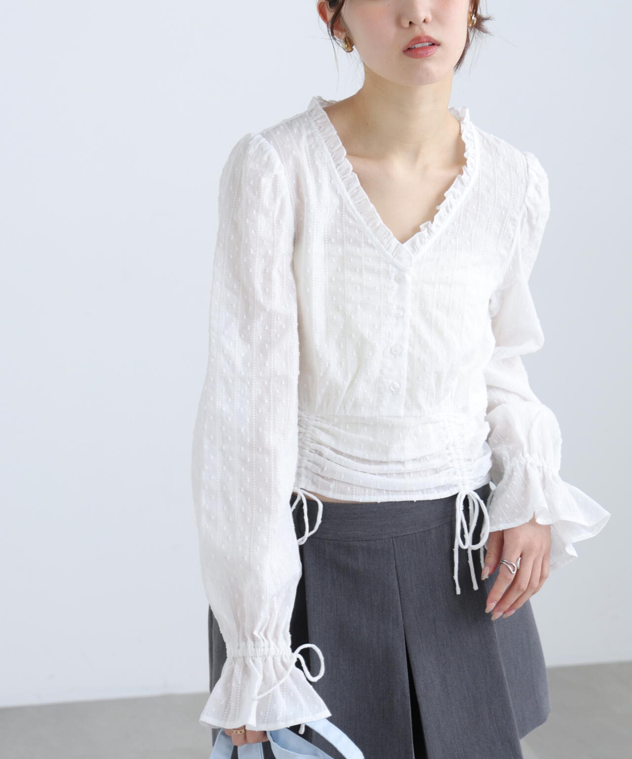 162cm 着用サイズ:FR