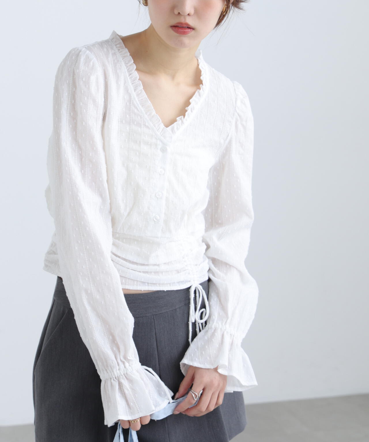 162cm 着用サイズ:FR