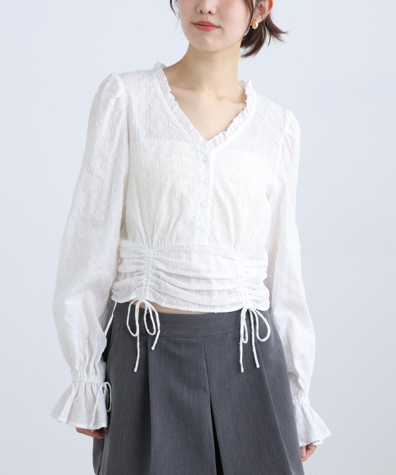 162cm 着用サイズ:FR