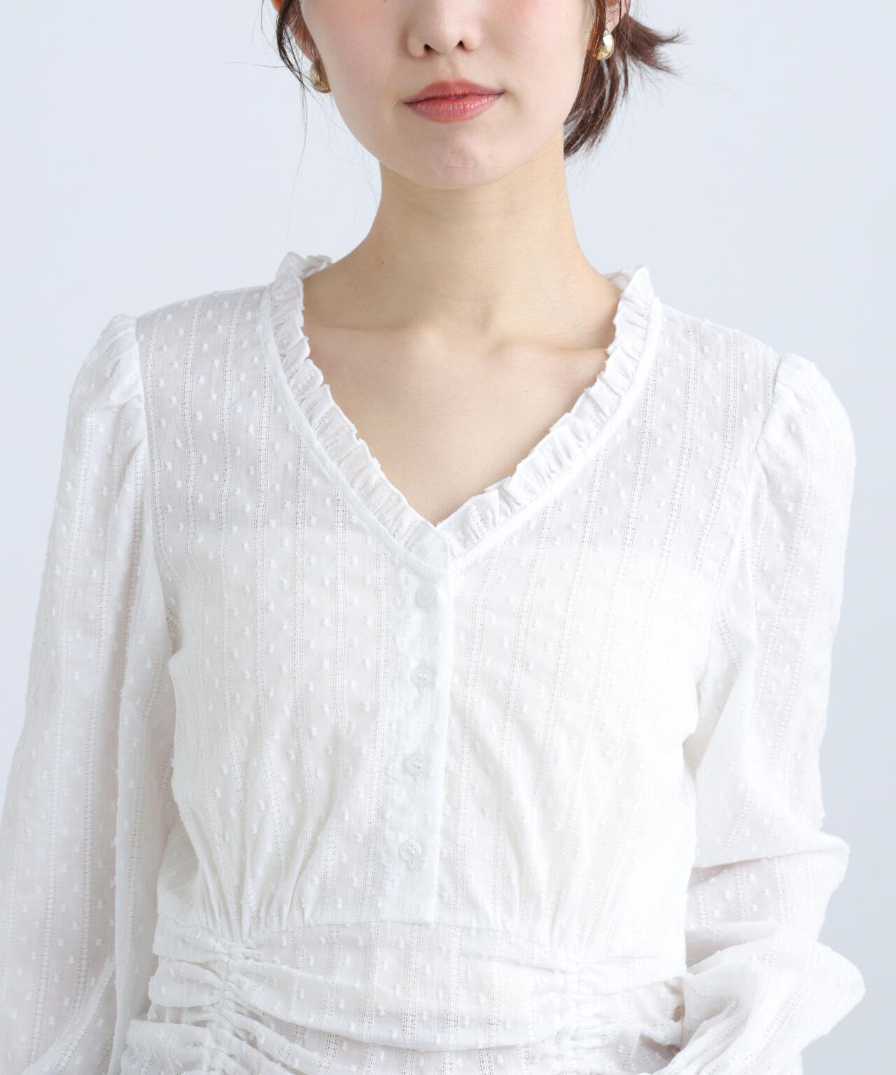 162cm 着用サイズ:FR