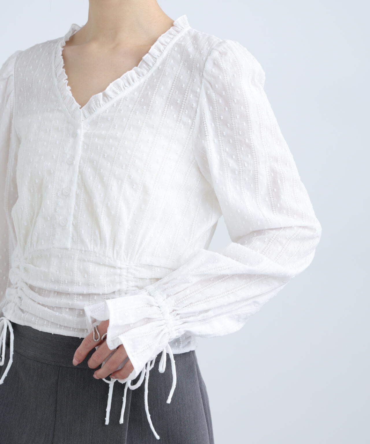 162cm 着用サイズ:FR