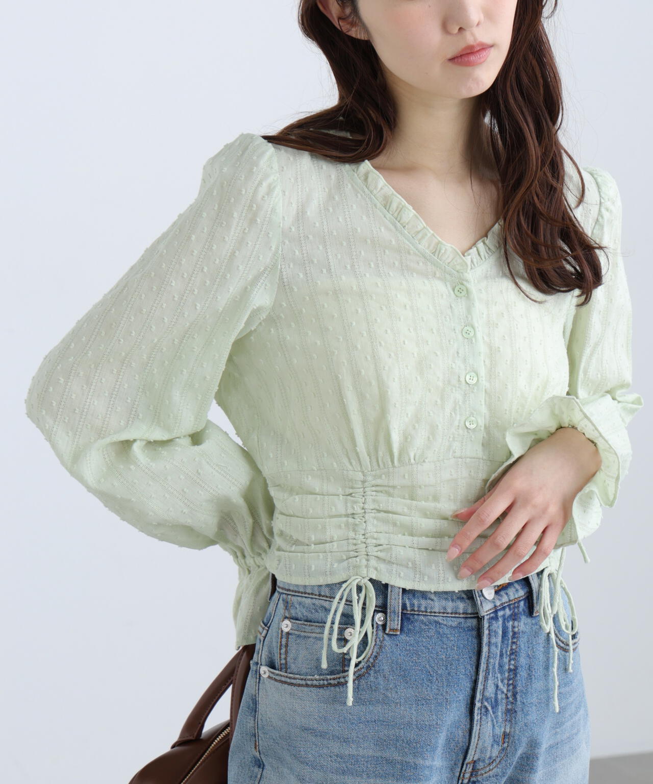 162cm 着用サイズ:FR
