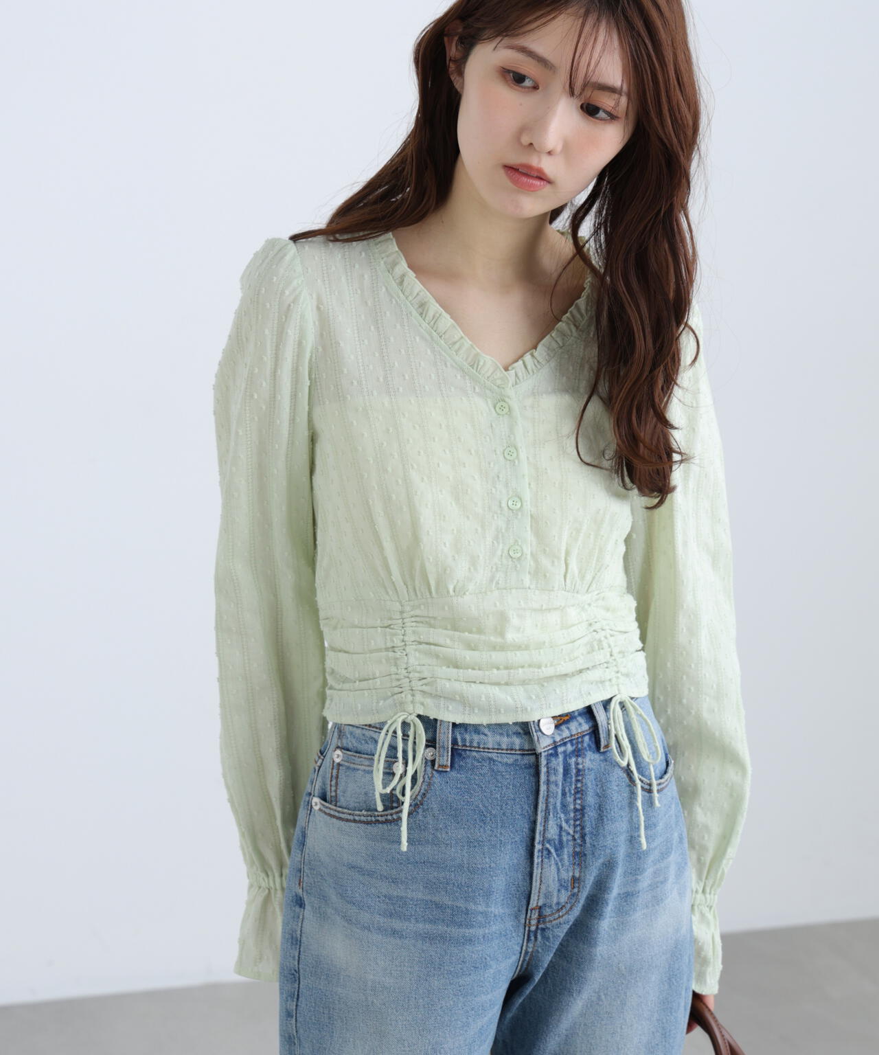 162cm 着用サイズ:FR