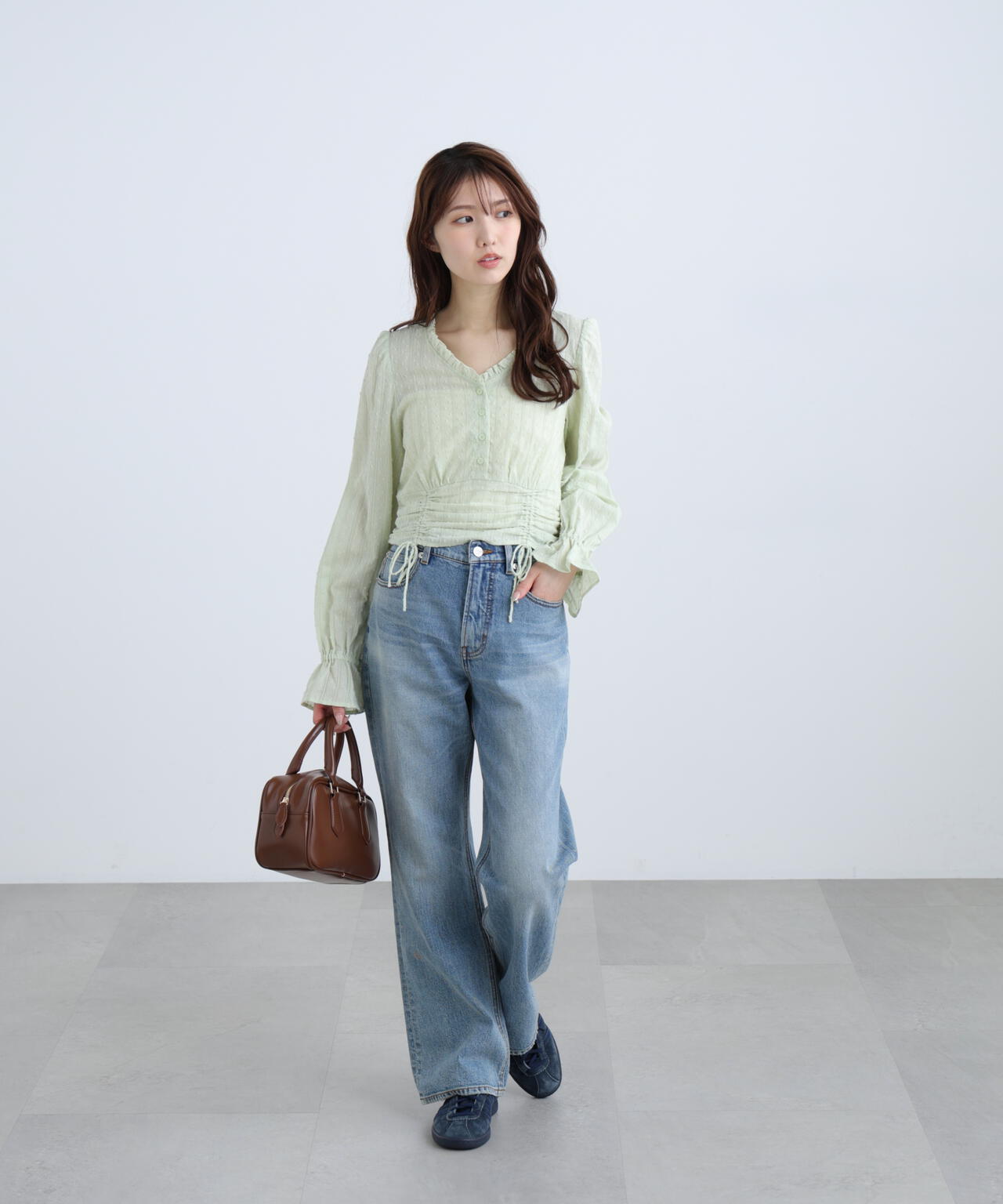 162cm 着用サイズ:FR