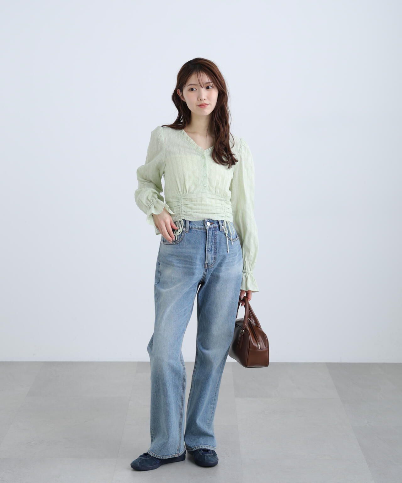 162cm 着用サイズ:FR