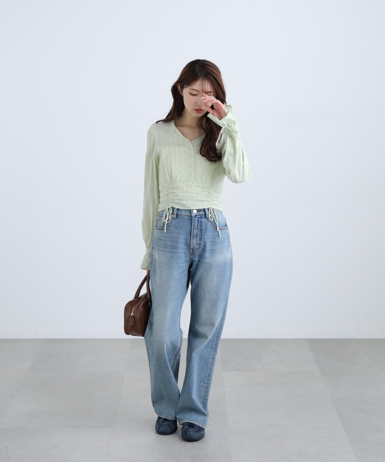 162cm 着用サイズ:FR