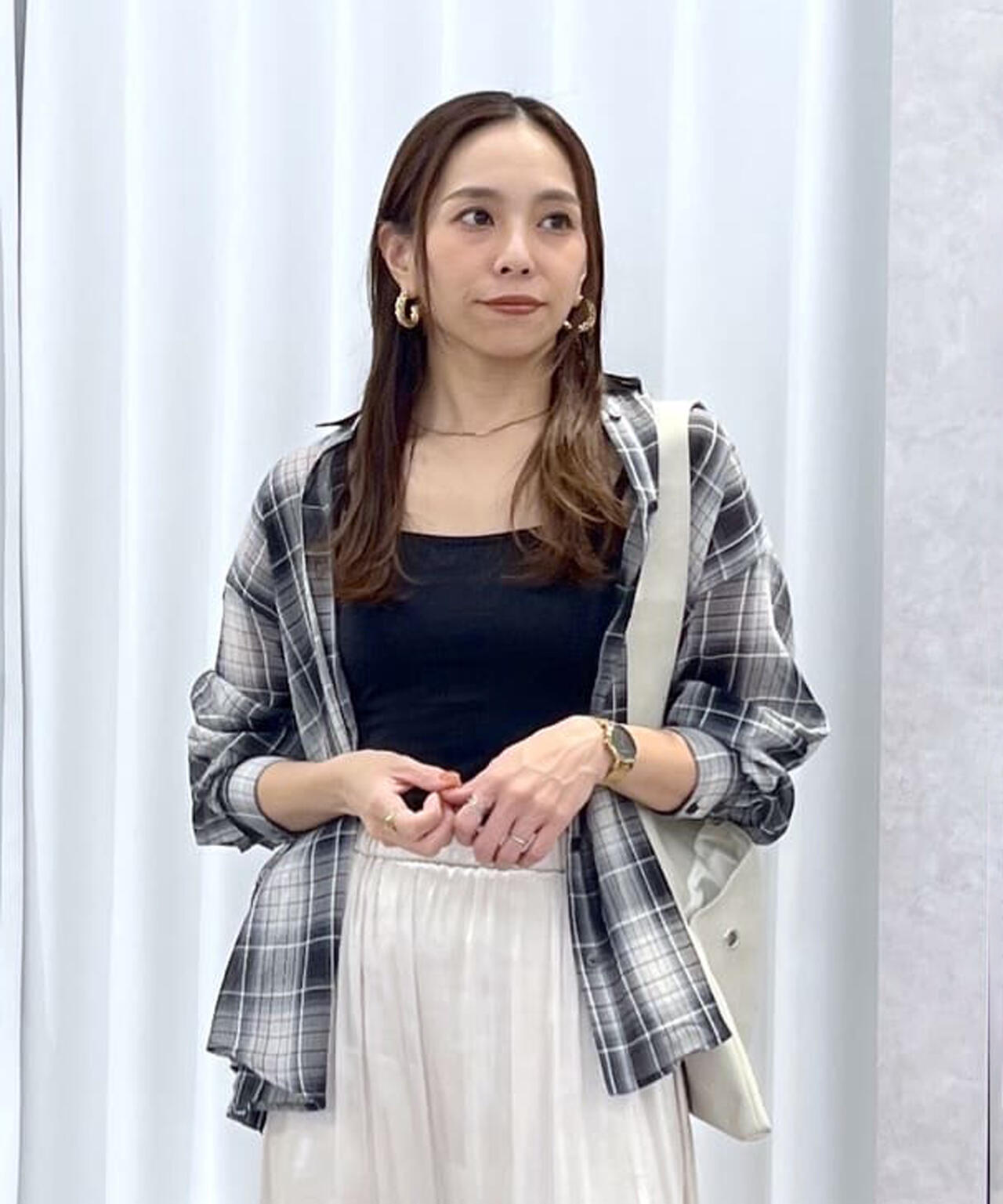 162cm 着用サイズ:FR