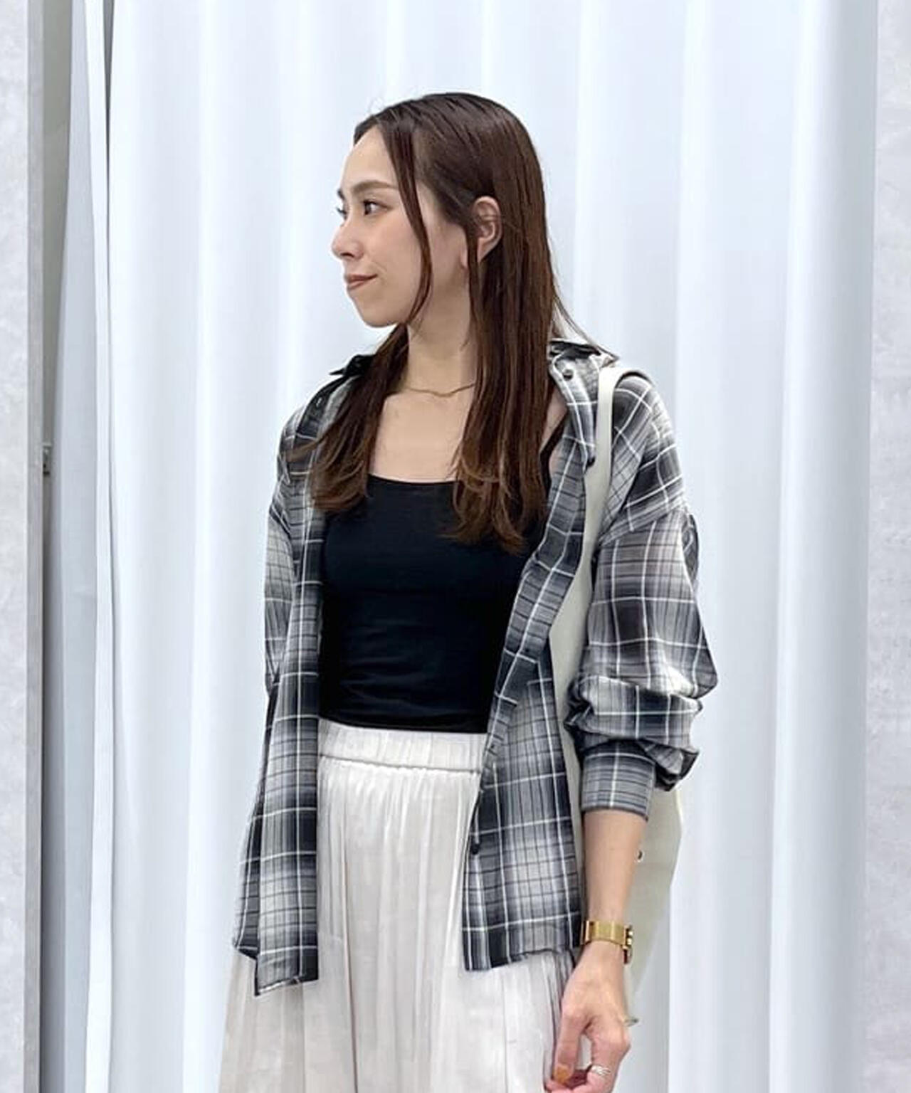 162cm 着用サイズ:FR