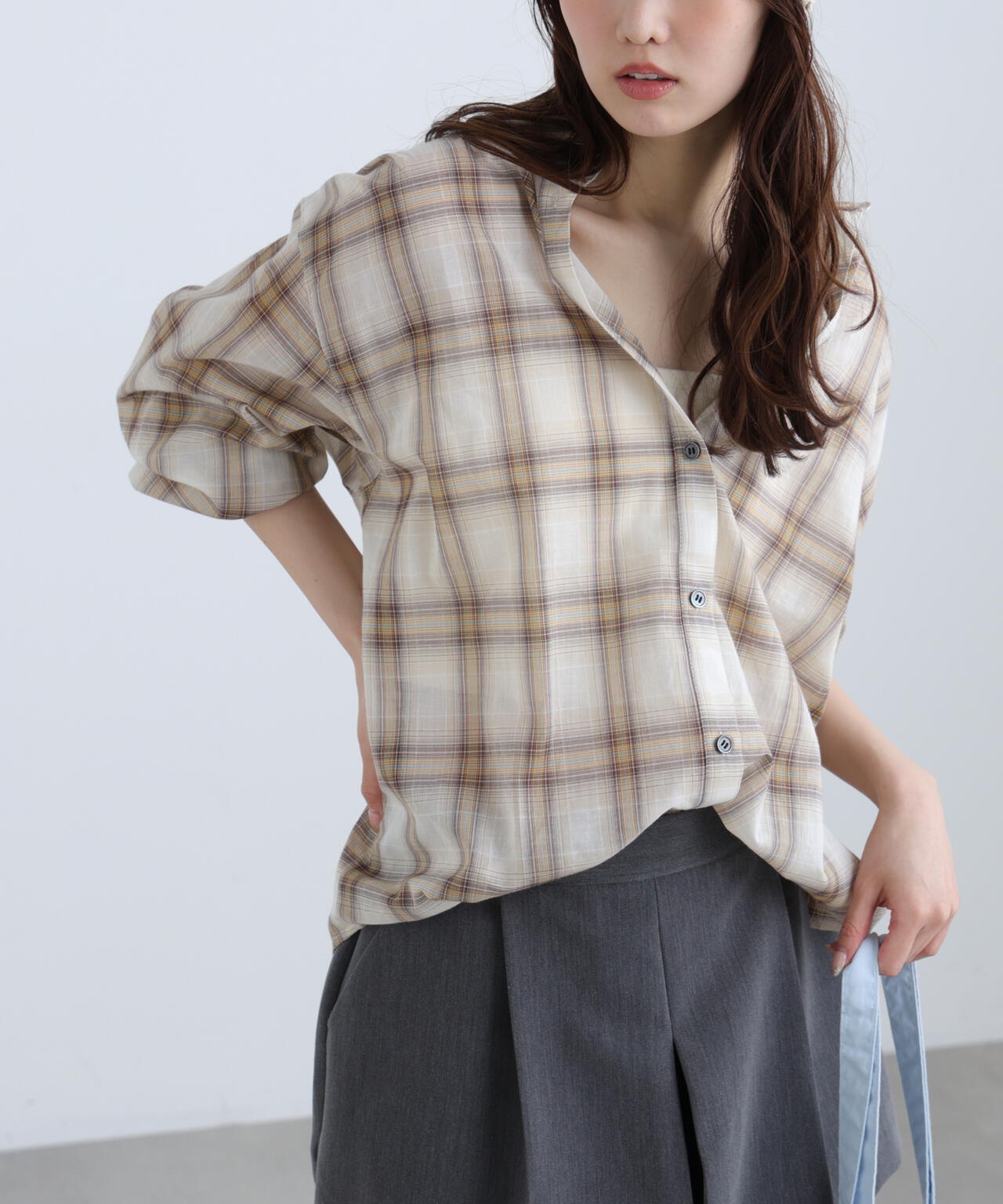 162cm 着用サイズ:FR