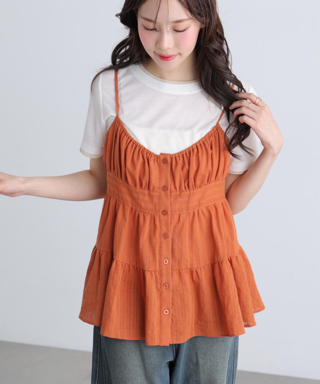 164cm 着用サイズ:FR
