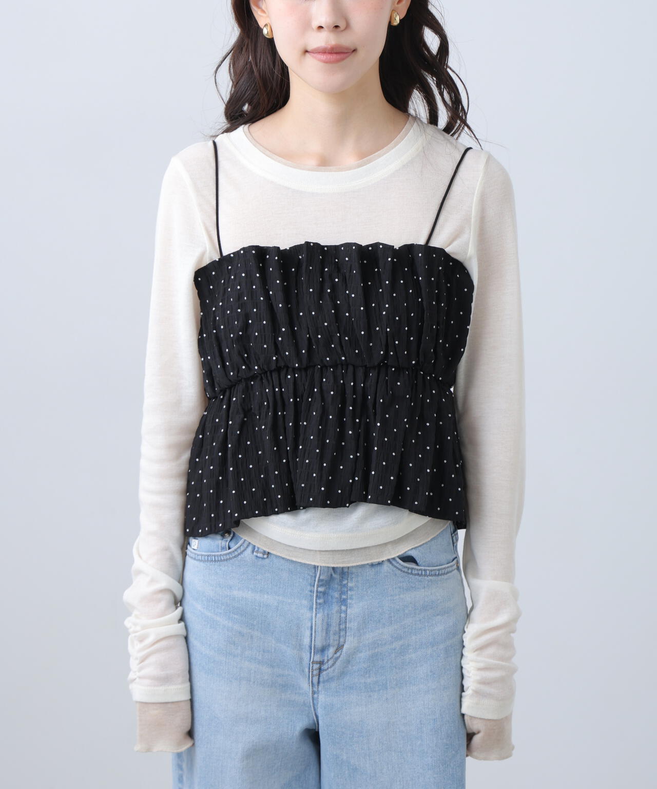 164cm 着用サイズ:FR