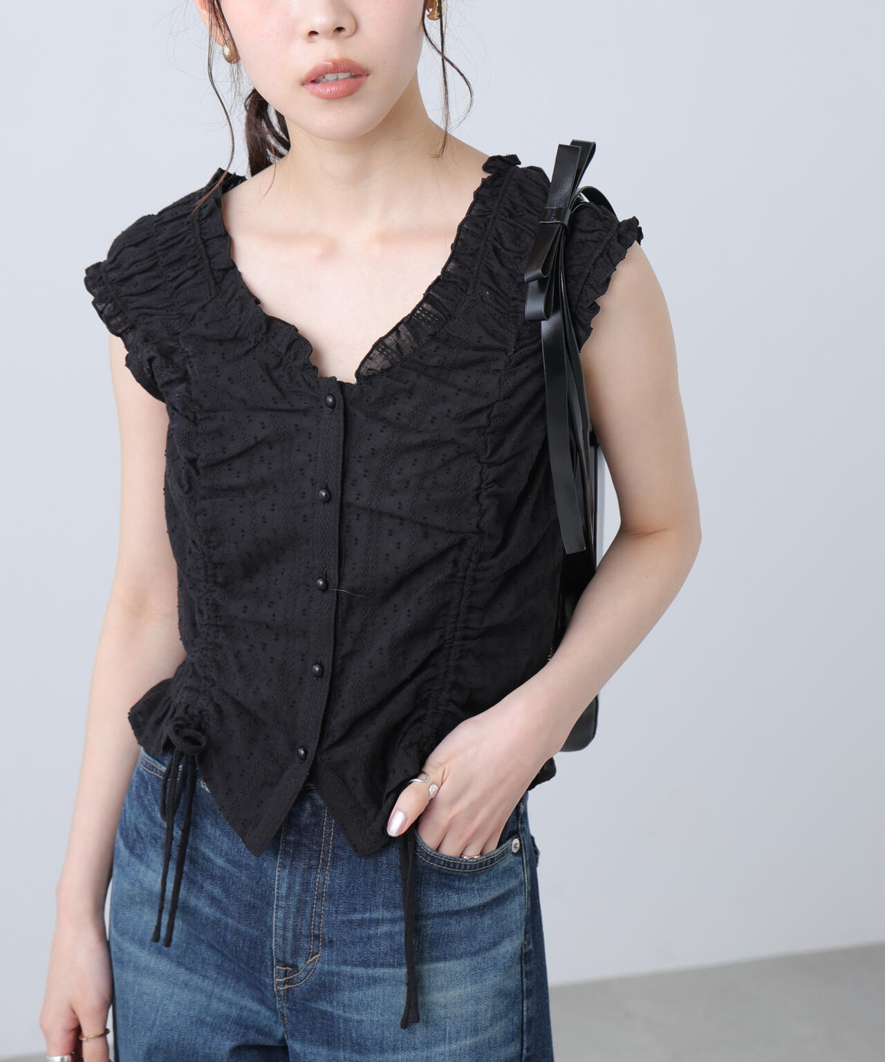 164cm 着用サイズ:FR