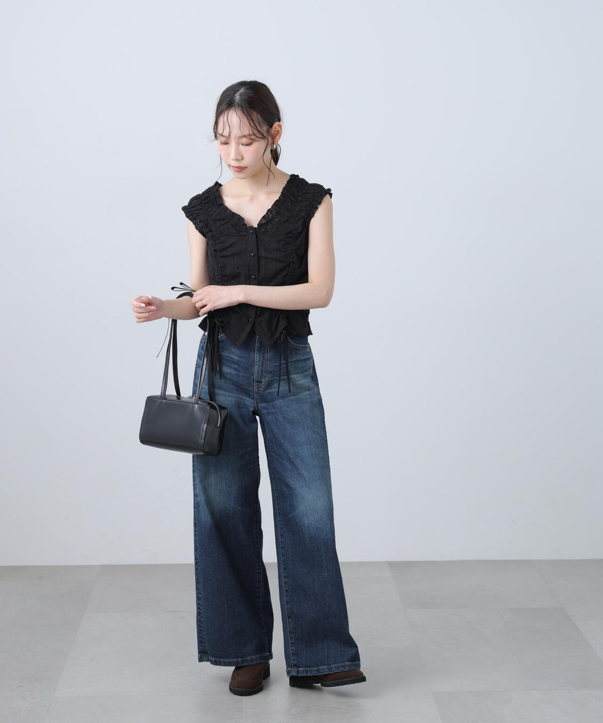 162cm 着用サイズ:FR