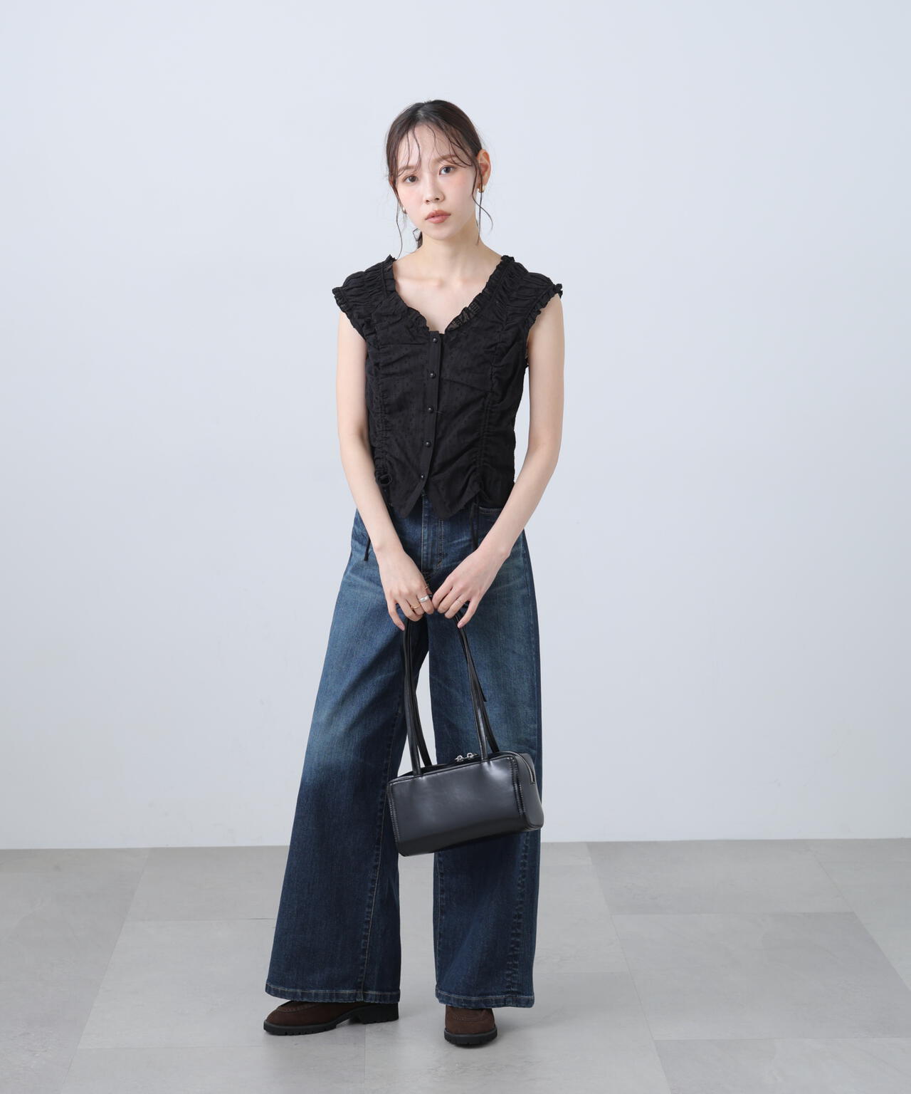 162cm 着用サイズ:FR