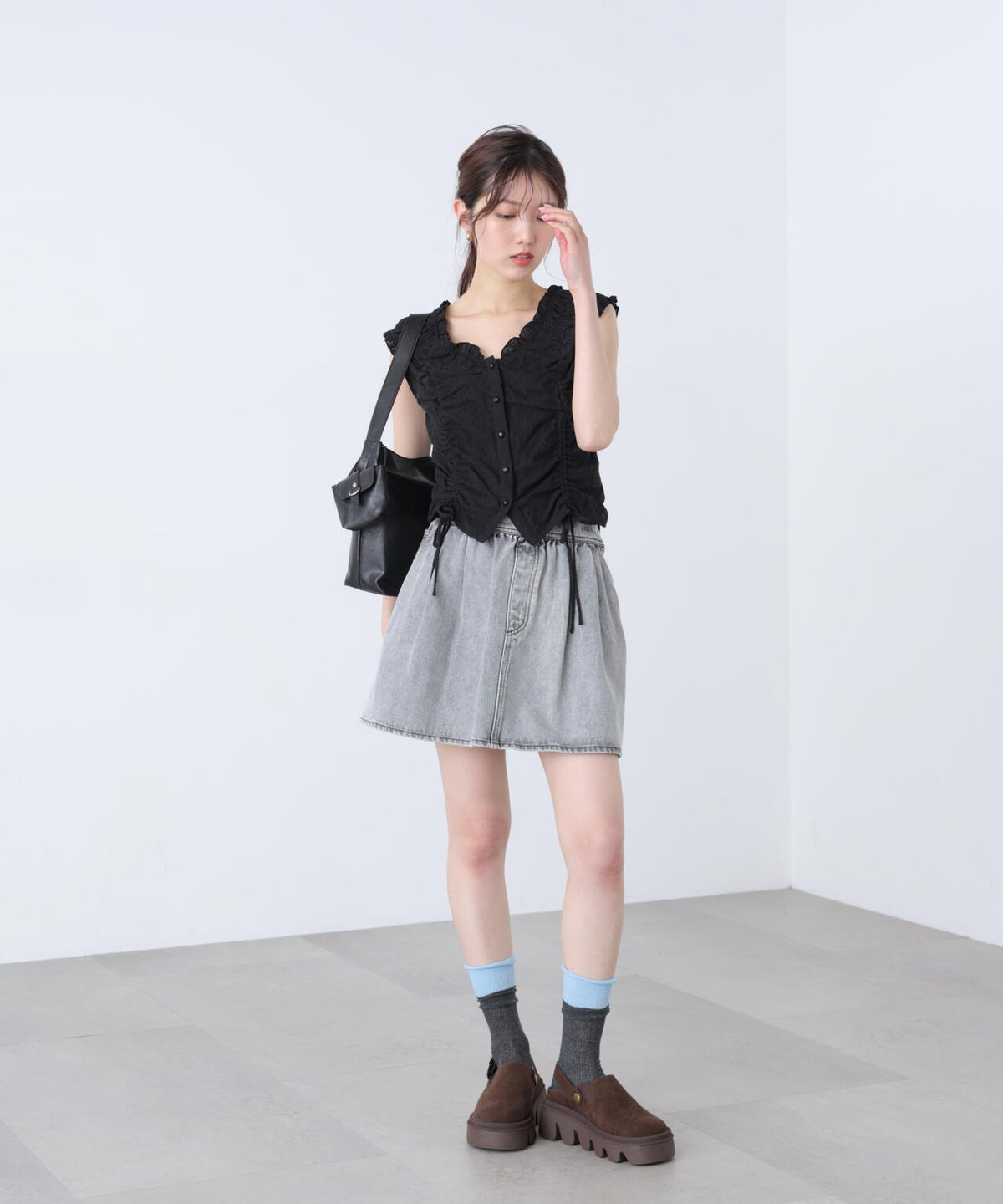 162cm 着用サイズ:FR