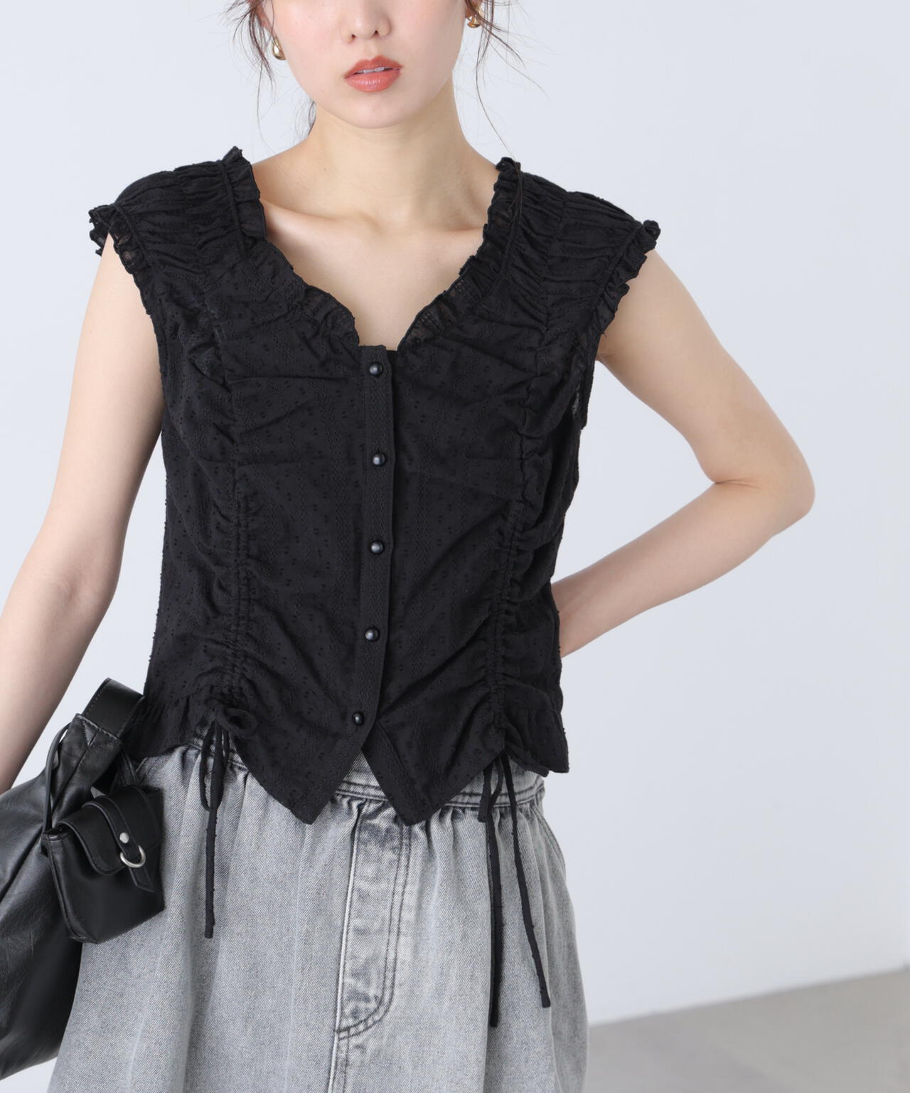 162cm 着用サイズ:FR