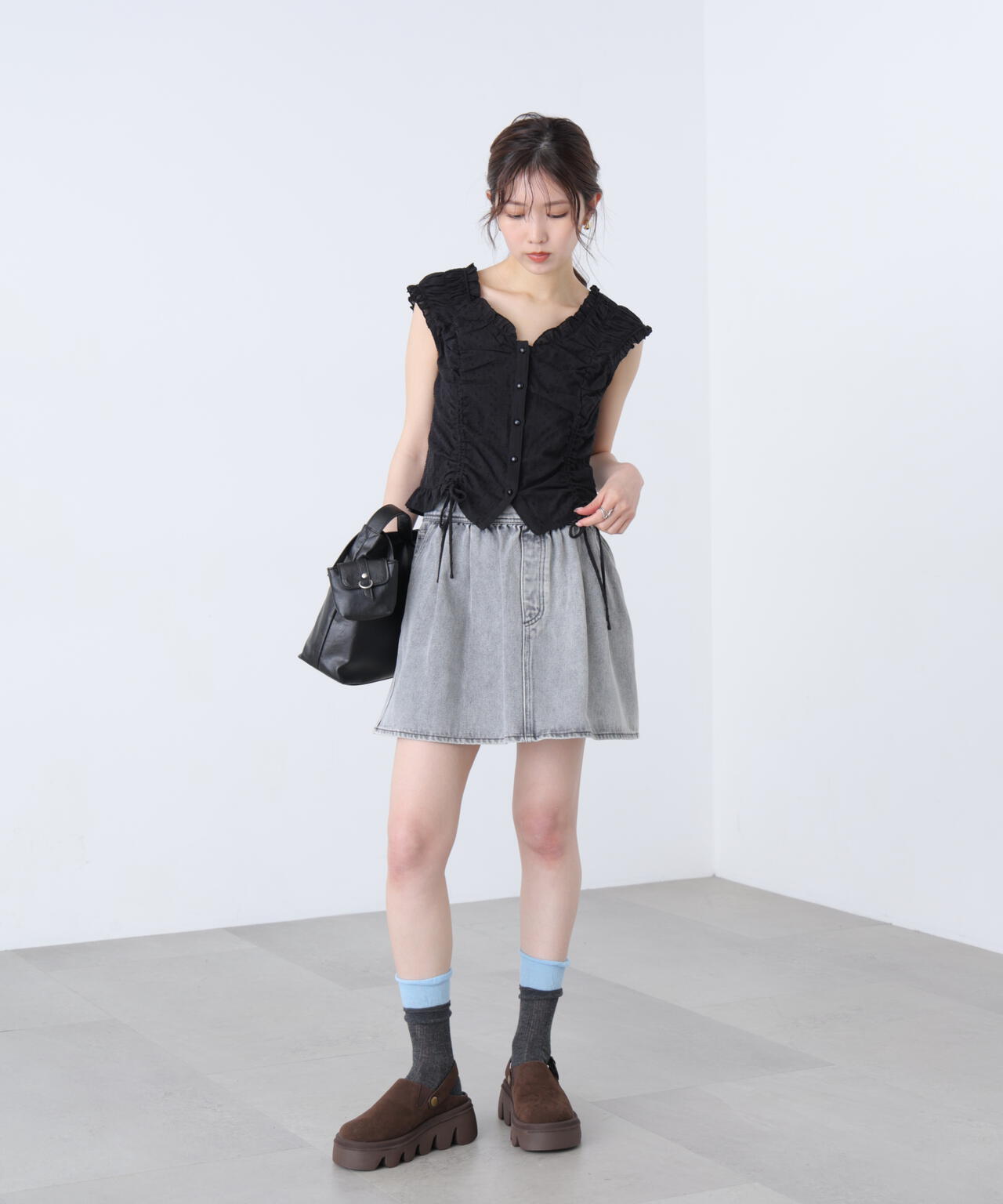 162cm 着用サイズ:FR