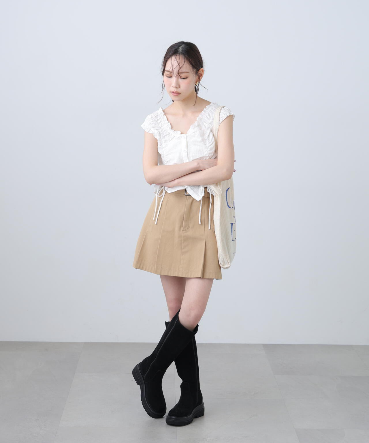 162cm 着用サイズ:FR