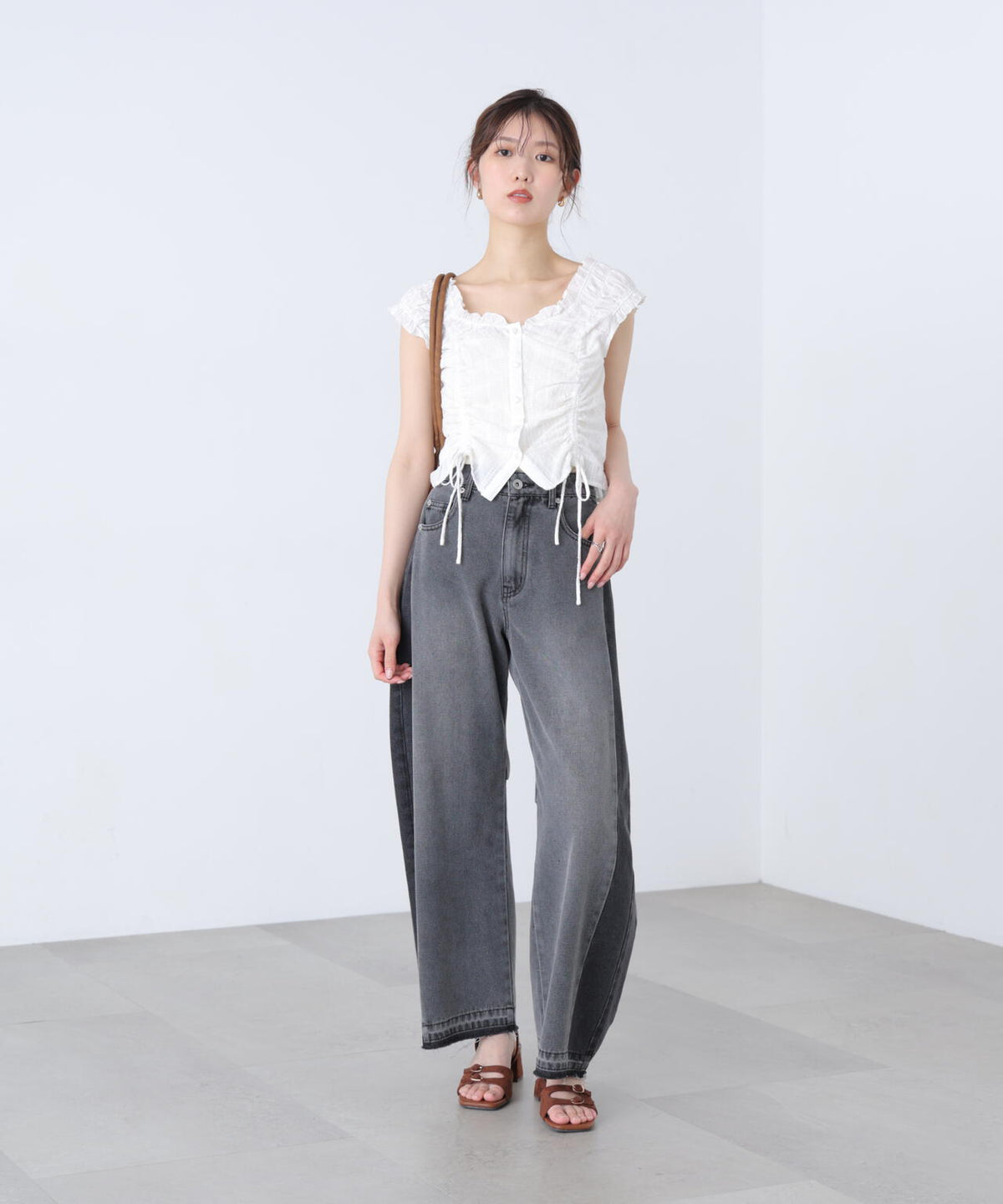 162cm 着用サイズ:FR
