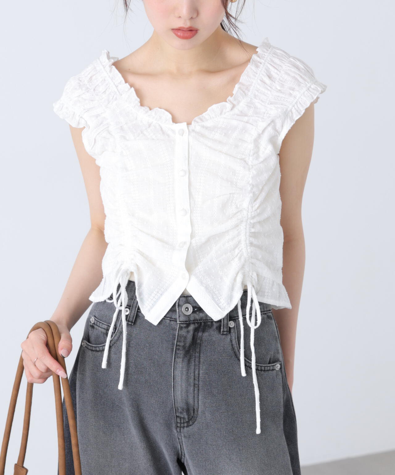 162cm 着用サイズ:FR