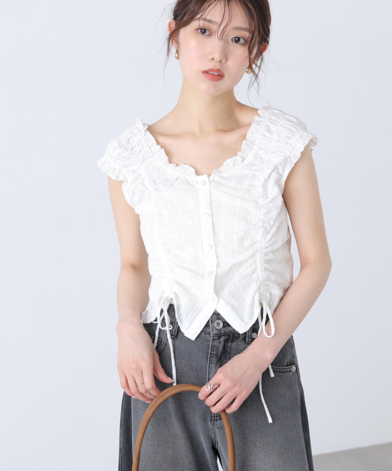 162cm 着用サイズ:FR