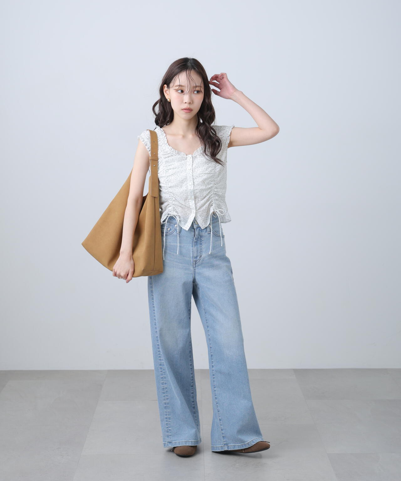 162cm 着用サイズ:FR