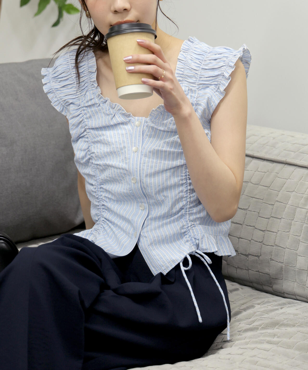 164cm 着用サイズ:FR