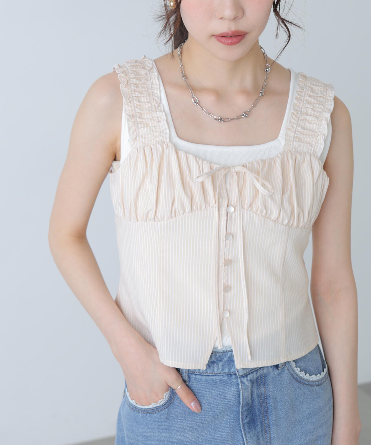 164cm 着用サイズ:FR