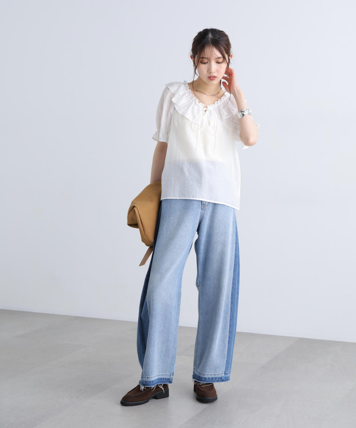 162cm 着用サイズ:FR