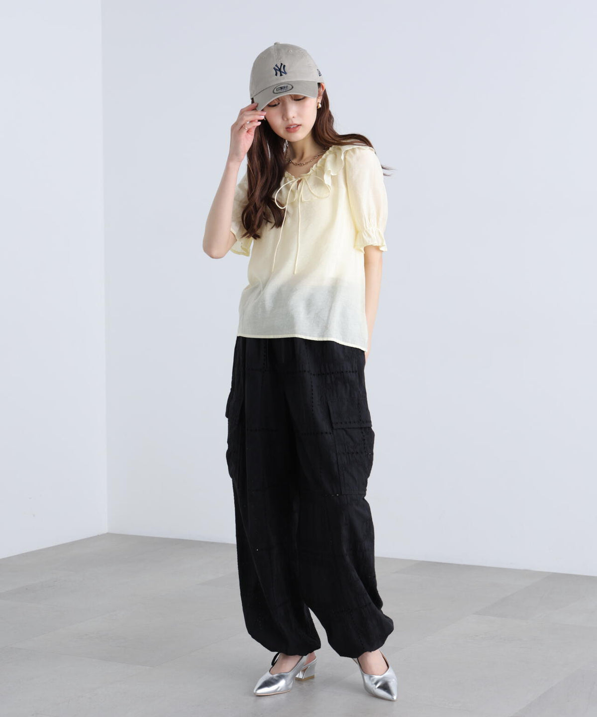 162cm 着用サイズ:FR