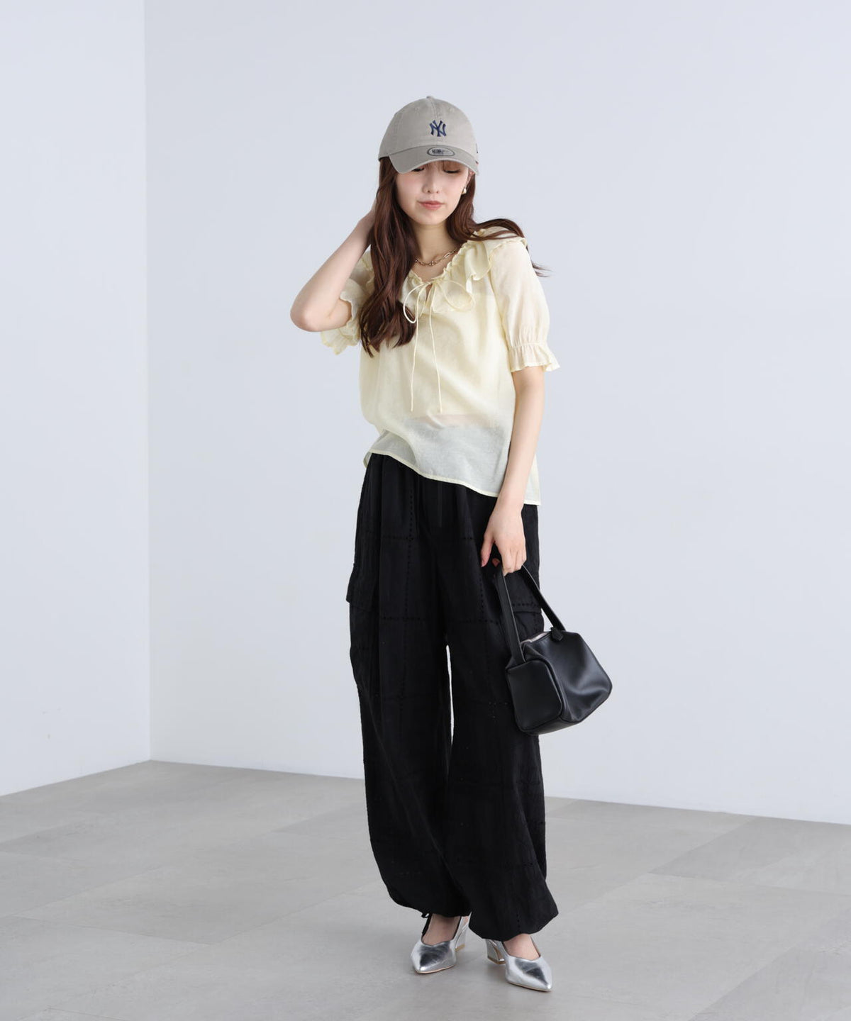 162cm 着用サイズ:FR