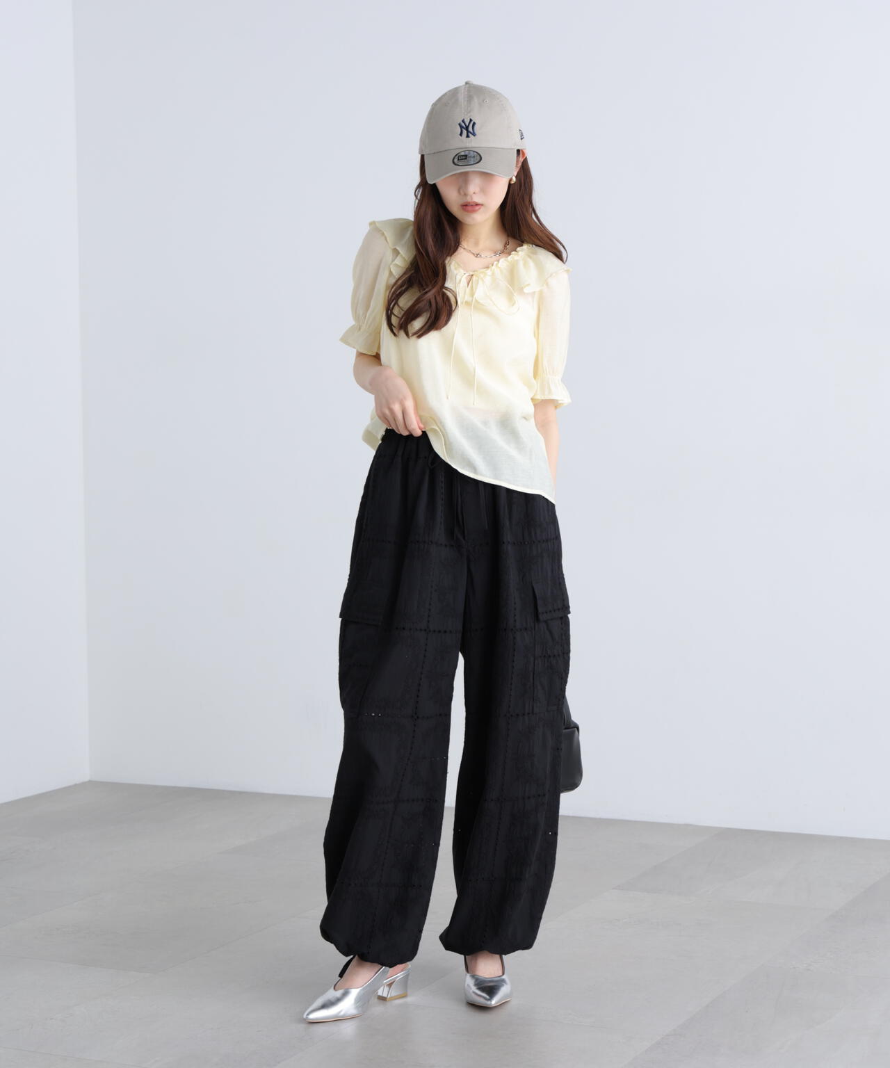 162cm 着用サイズ:FR