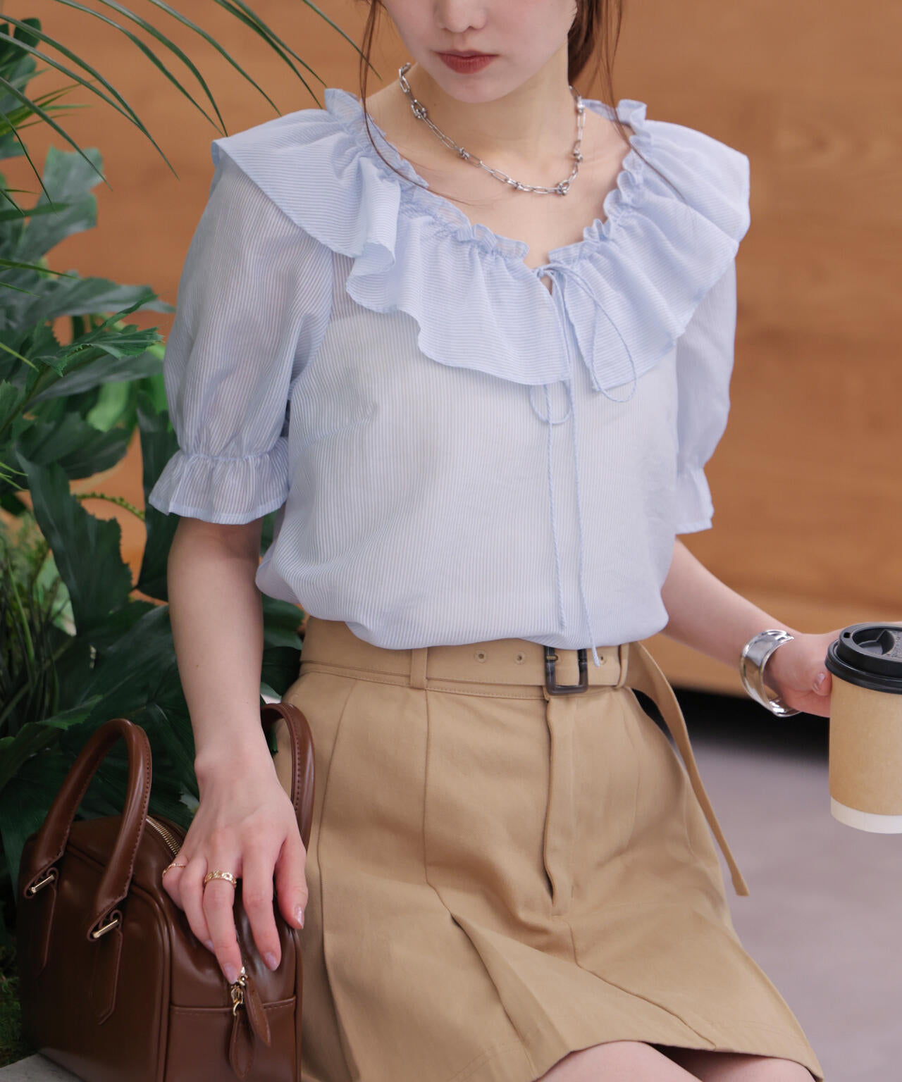 162cm 着用サイズ:FR