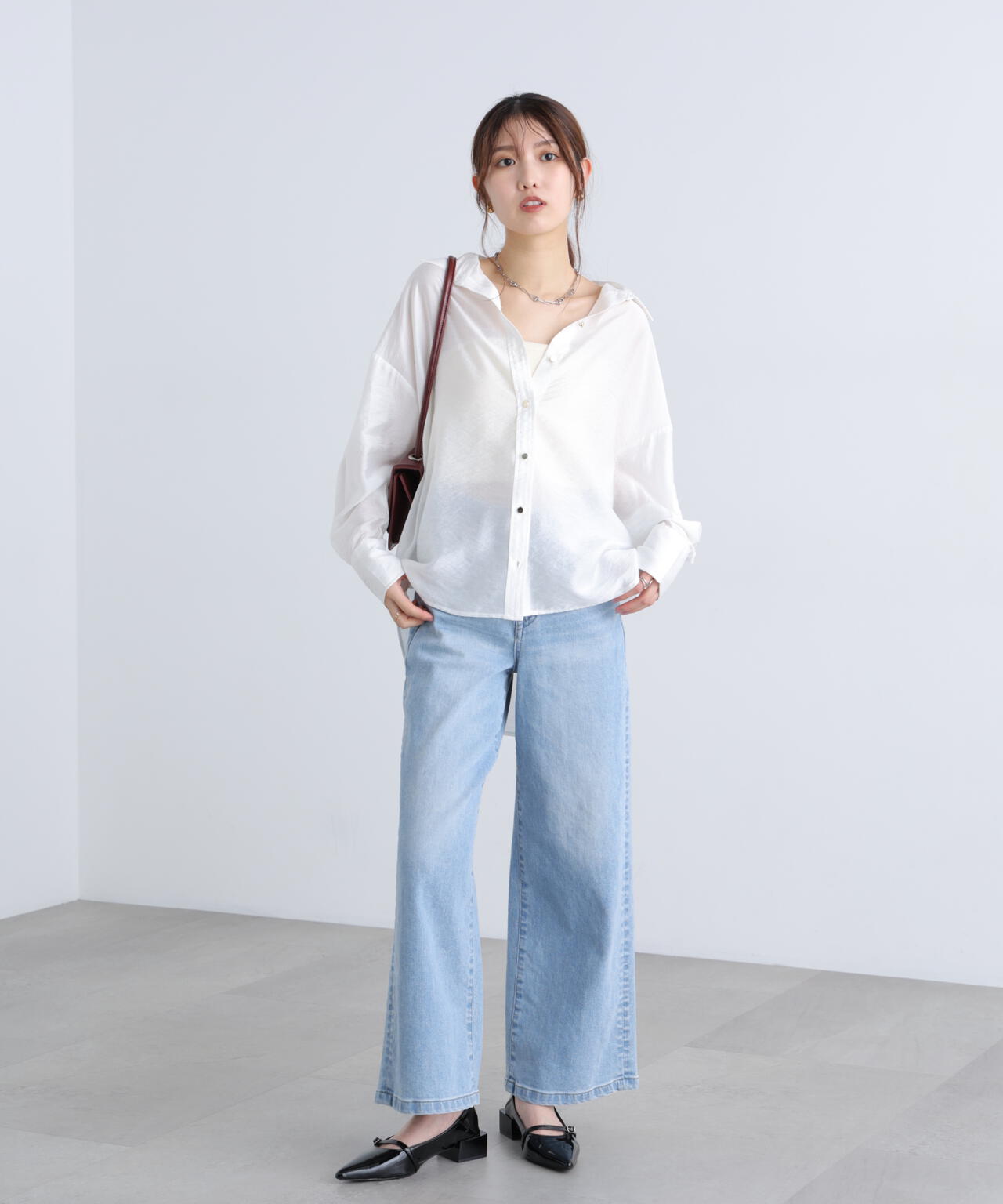 162cm 着用サイズ:FR
