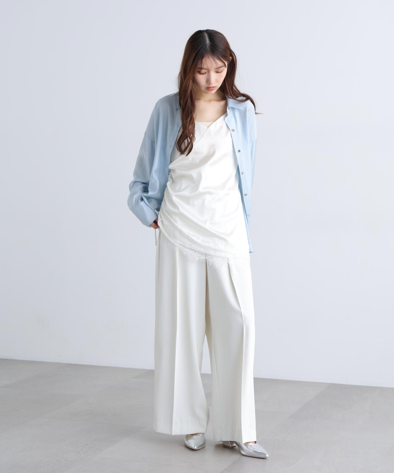 162cm 着用サイズ:FR